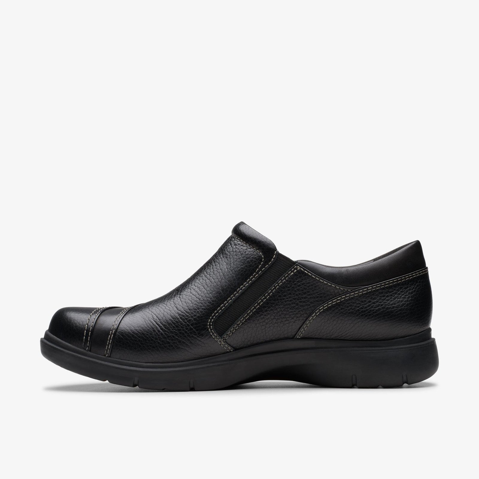 Clarks Certina Pure Womens Black Slip On 26179816 Shoes